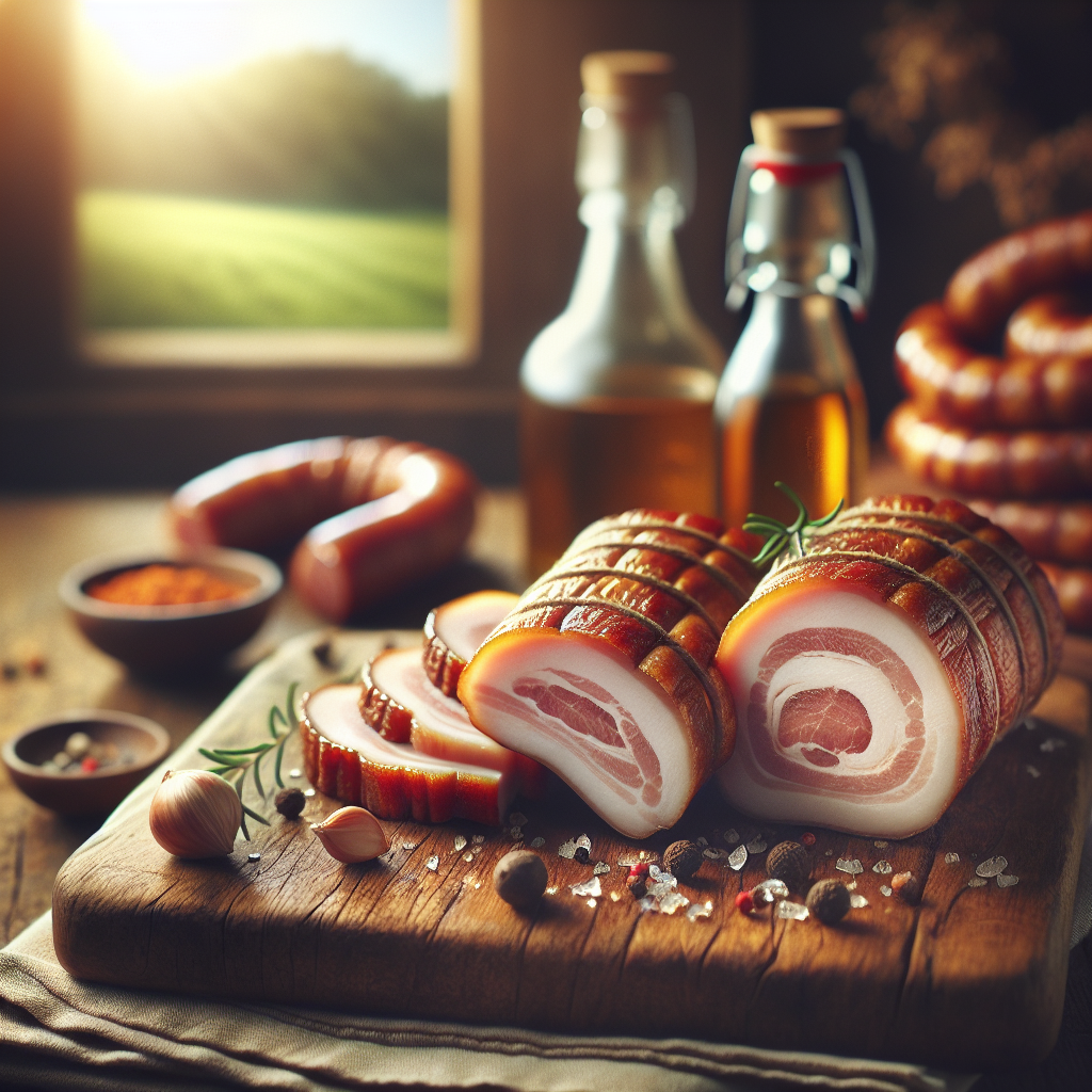 Bio Schweinebauch mit Schwarte