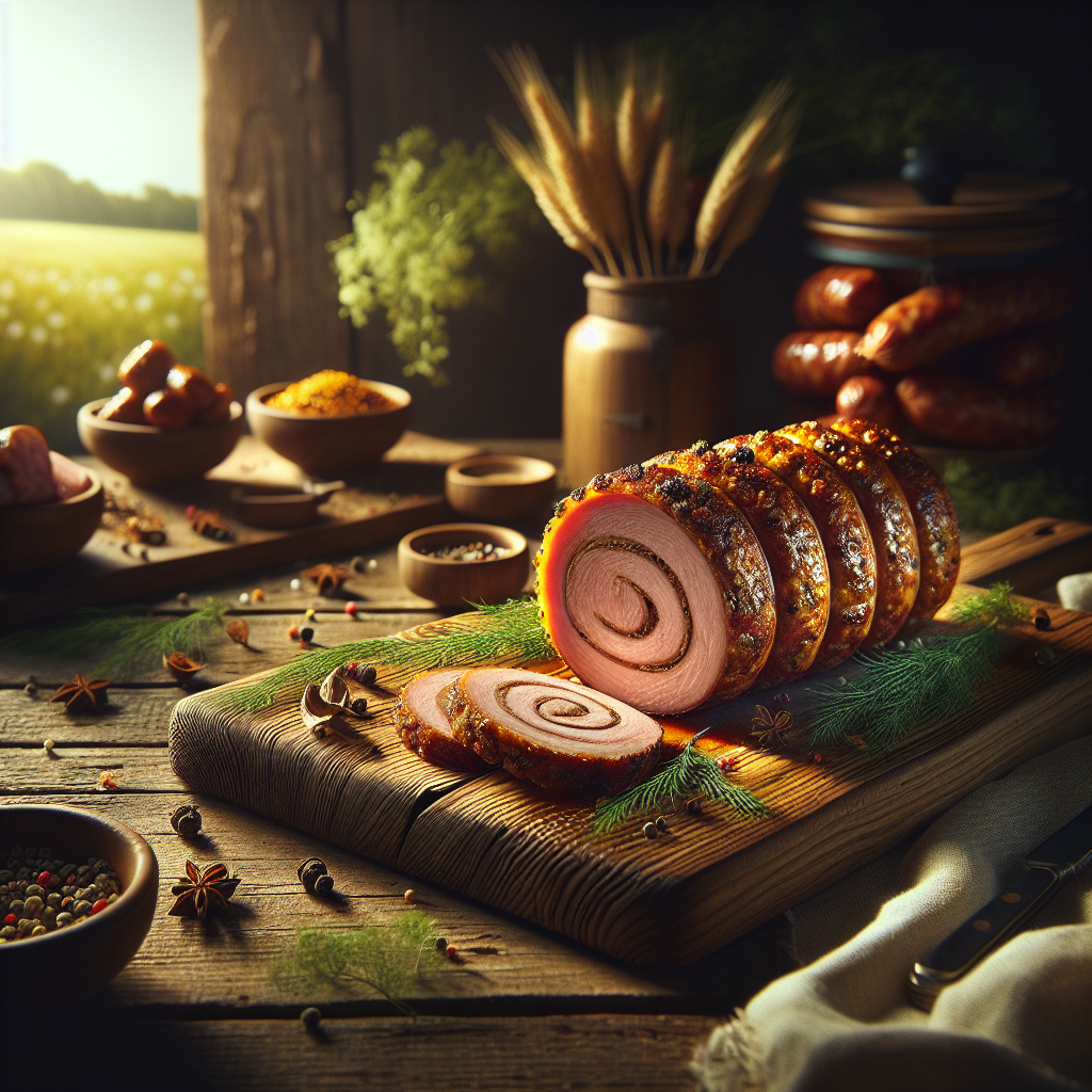 Rollbraten vom Lamm