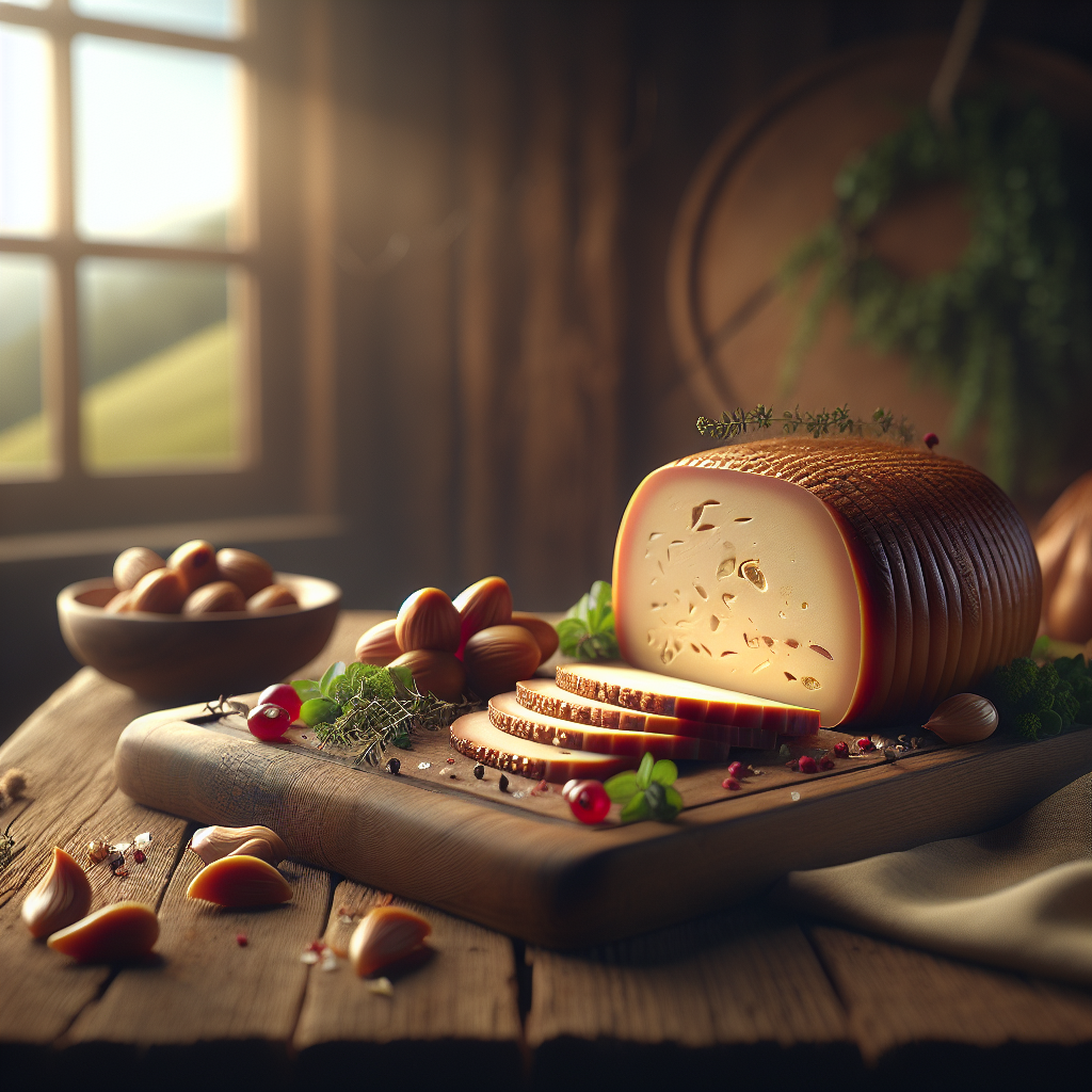 Zwiebelfleischkäse Aufschnitt